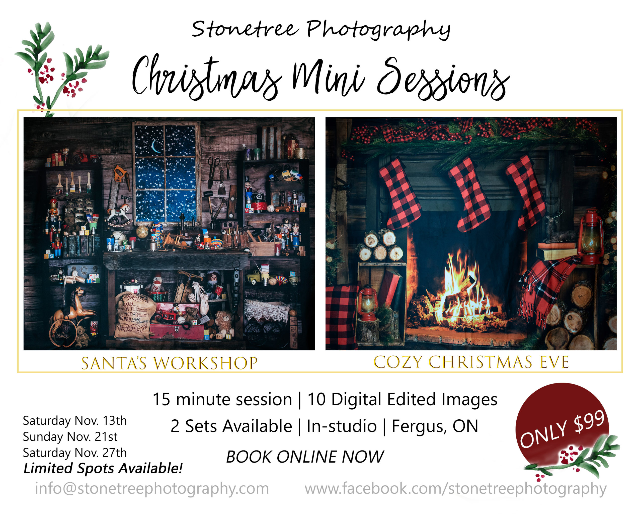 Christmas Mini Sessions 2021!!!