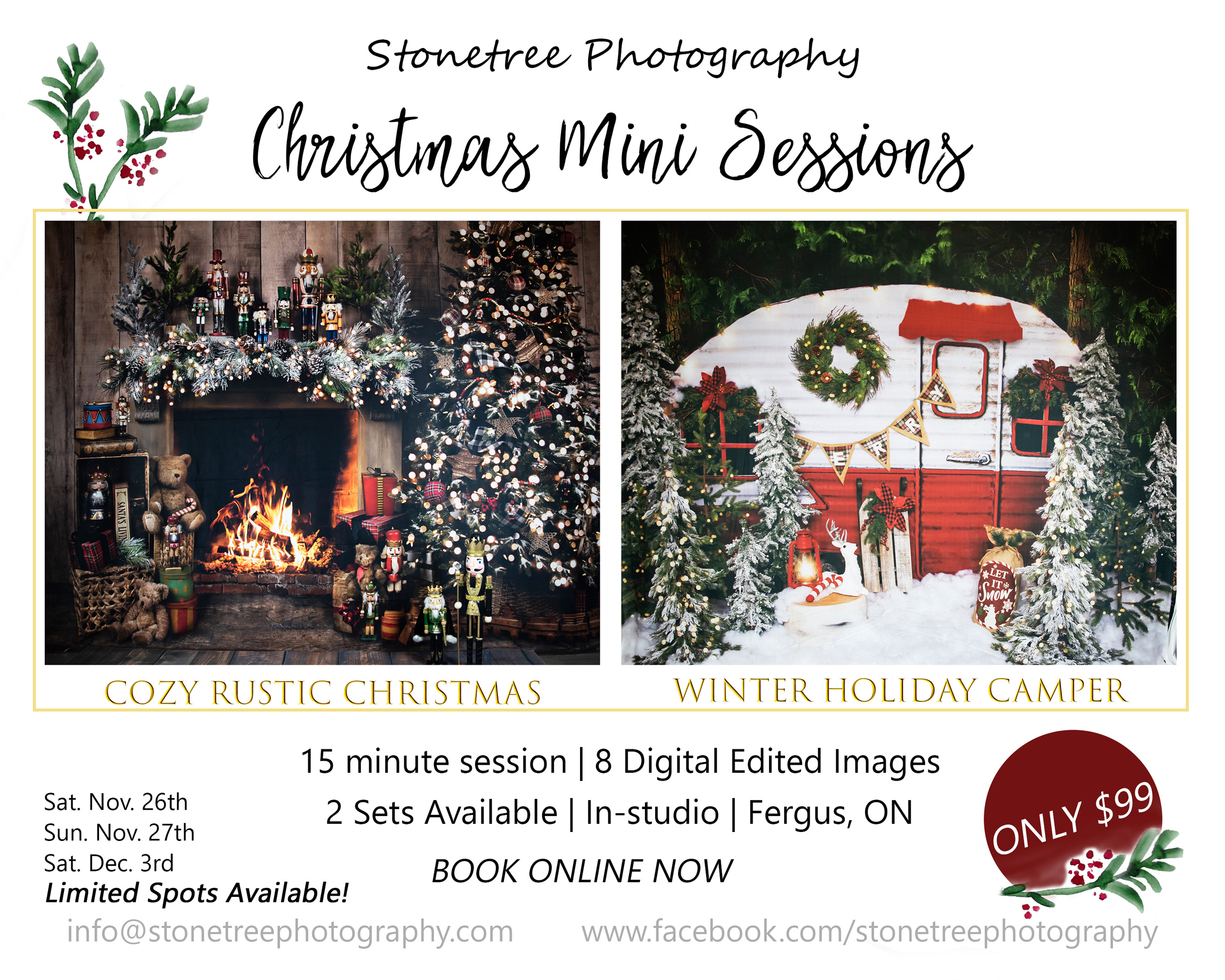 Christmas Mini Sessions 2022